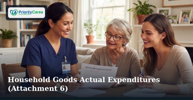 Household Goods Actual Expenditures (Attachment 6)