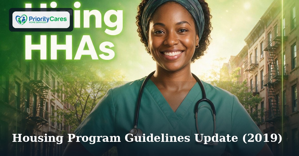 Housing Program Guidelines Update (2019)