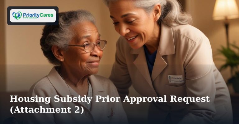 Housing Subsidy Prior Approval Request (Attachment 2)