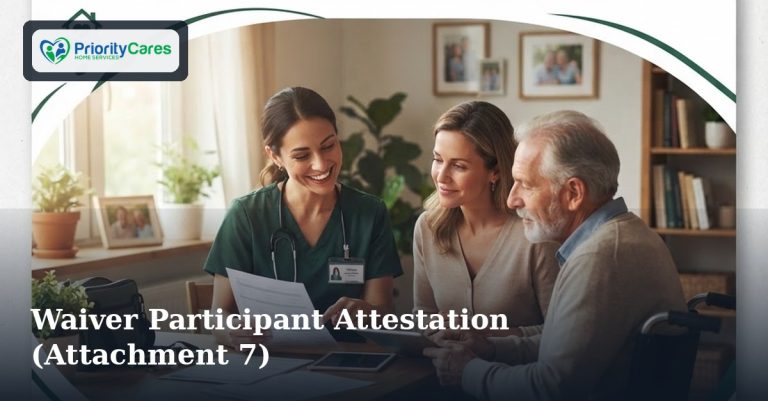 Waiver Participant Attestation (Attachment 7)