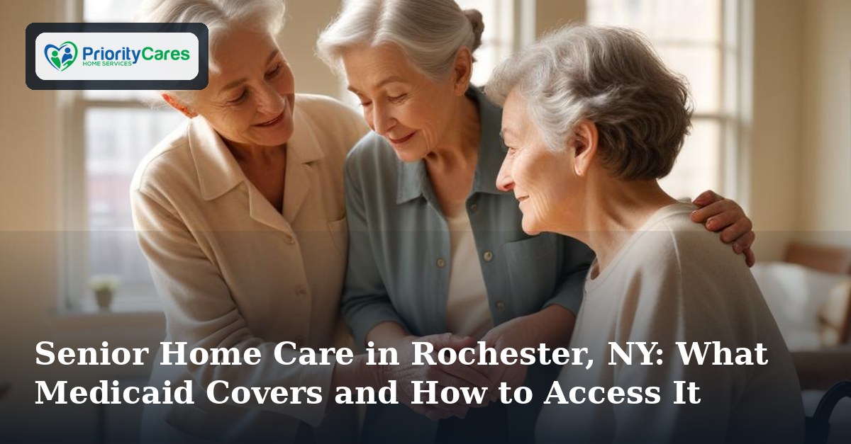 Senior Home Care in Rochester, NY: What Medicaid Covers and How to Access It