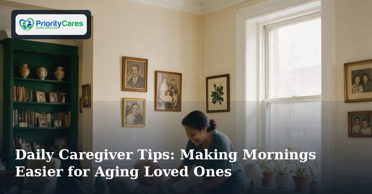 Daily Caregiver Tips: Making Mornings Easier for Aging Loved Ones