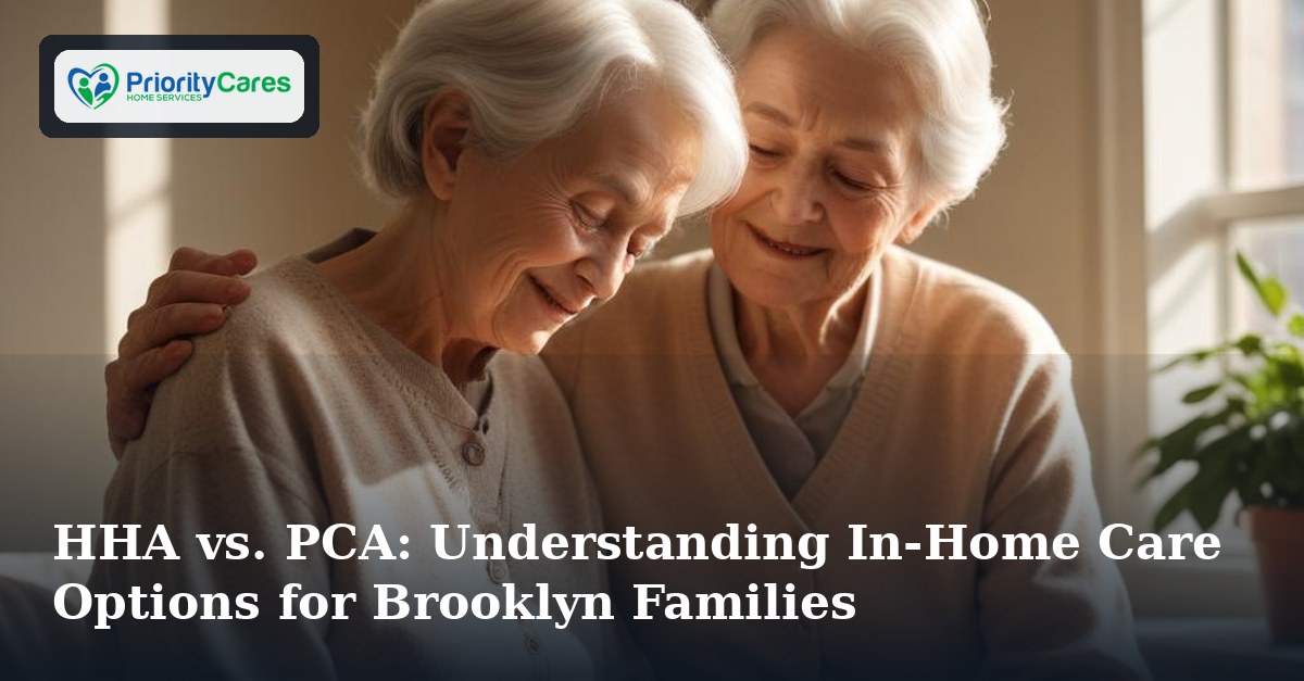 HHA vs. PCA: Understanding In-Home Care Options for Brooklyn Families